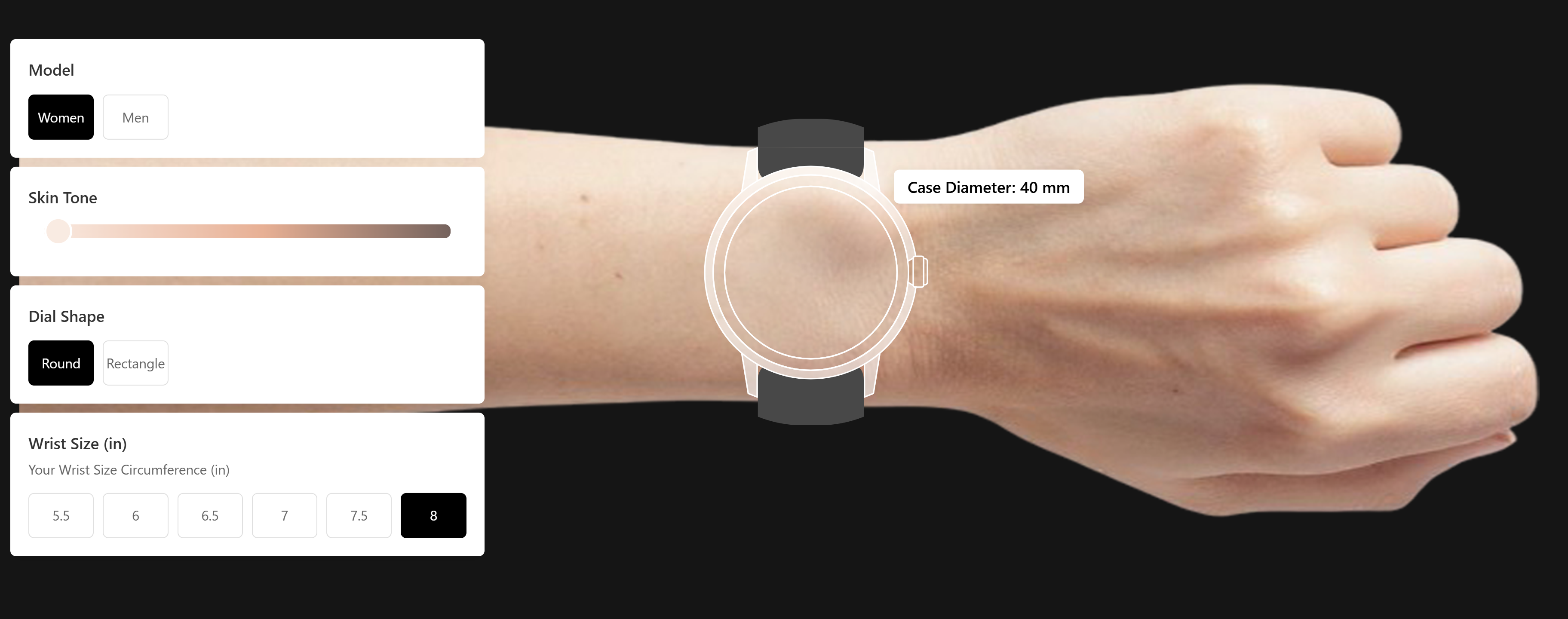 Men's Round Calibration